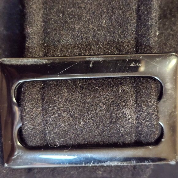 Novelti Black Wool Blend Coat Women’s Size 12 – Classic Button Front with Pocket - Picture 8 of 9